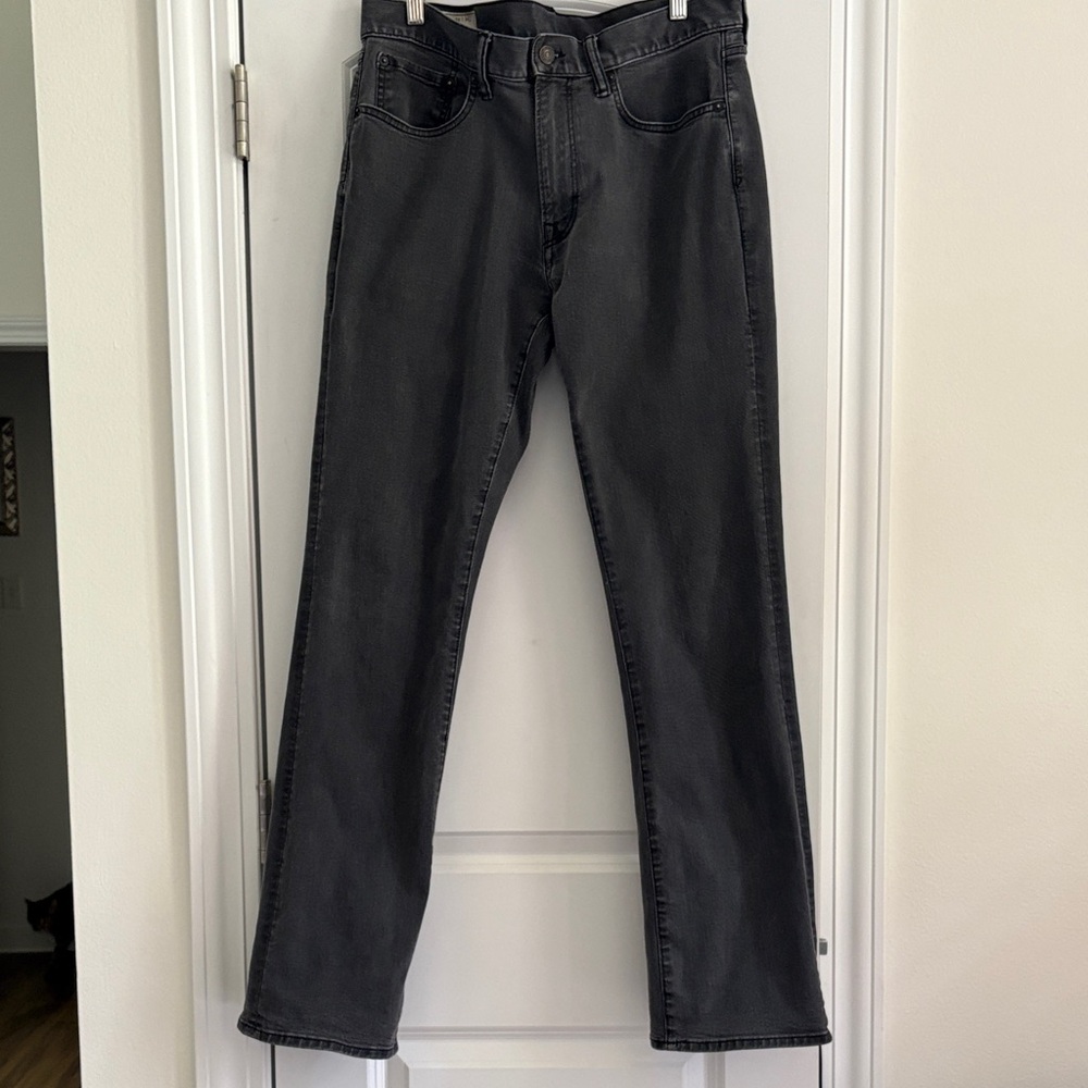 Men’s GAP Faded Black Boot Cut Jeans 33x34